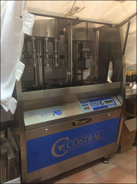 Miquel Galabert bottle machine