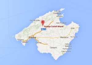 Castell Miquel Map